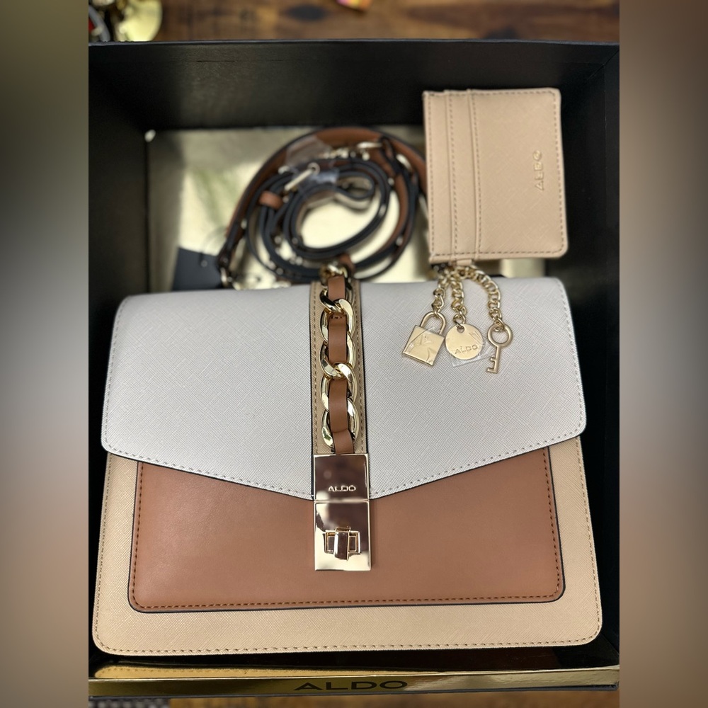 NIB ALDO Adjustable Detachable Crossbody Handbag